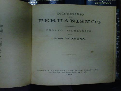 Diccionario de Peruanismos